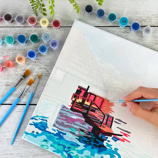 ArtSkills® Premium Cabana Paint-by-Number Kit